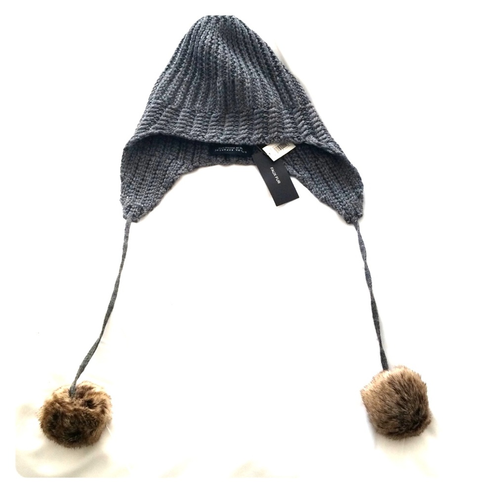 Perfect grey wool/acrylic hat